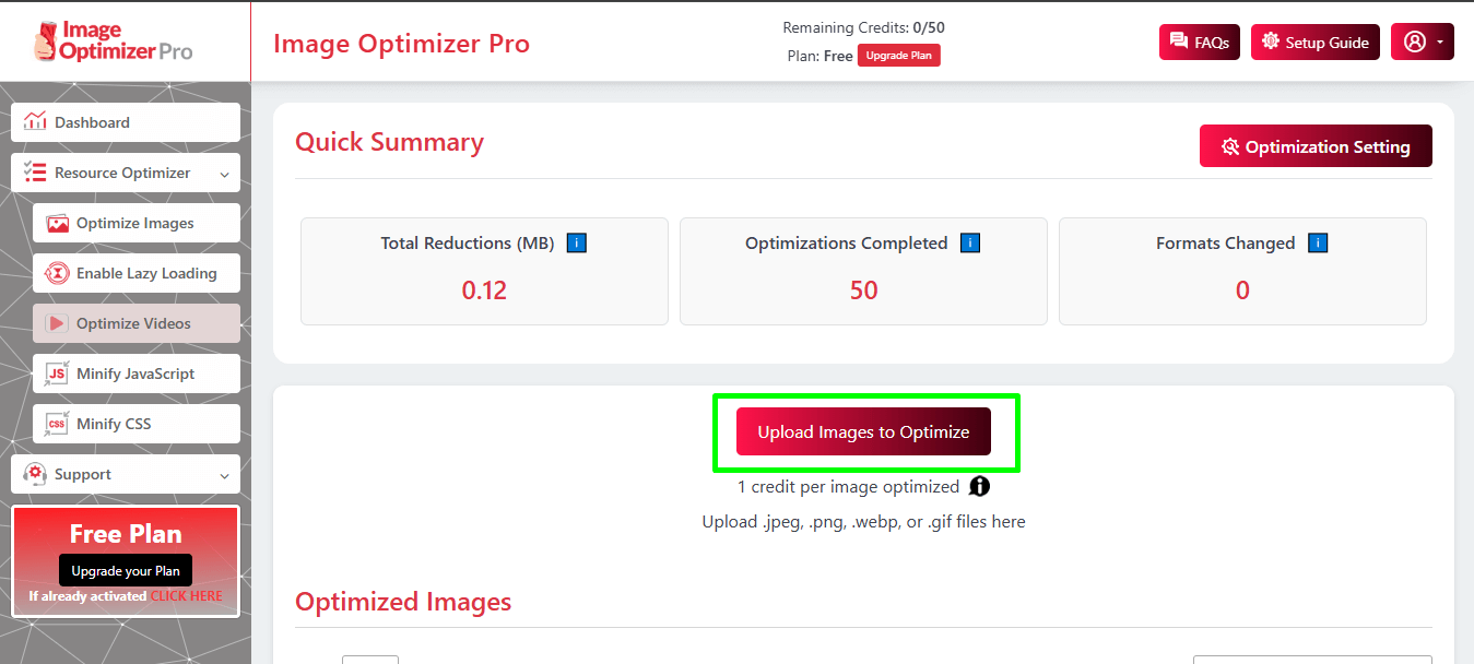 Video Manual Compression UI