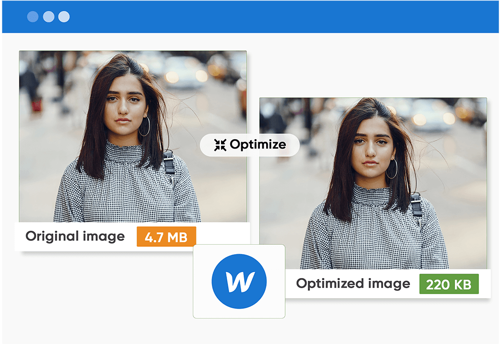 Webflow image compressor