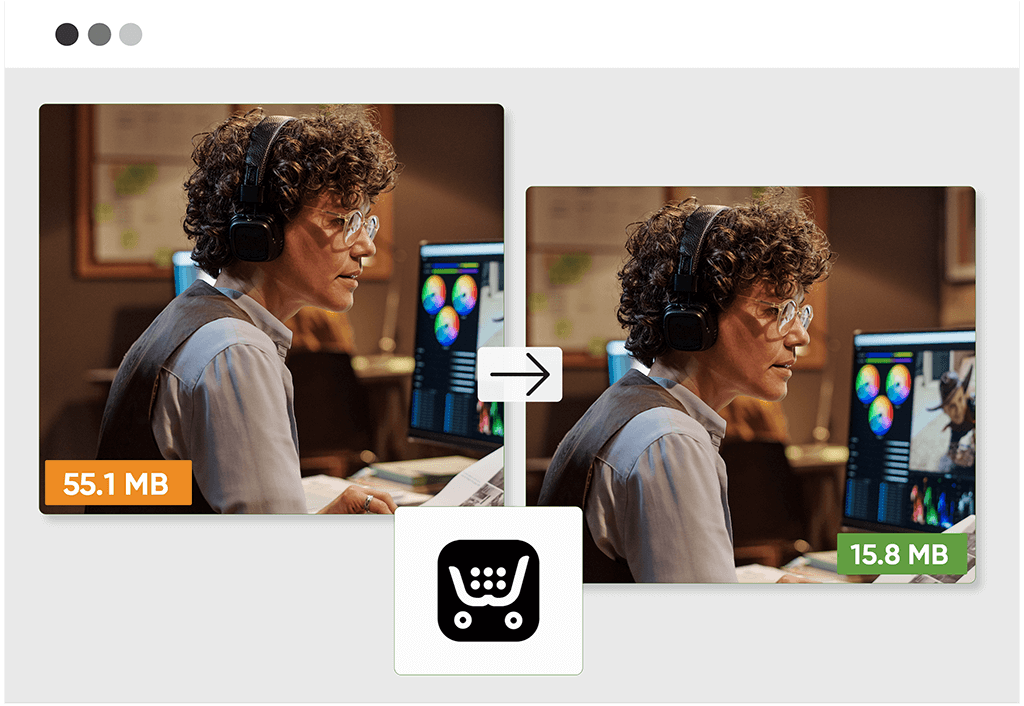 Ecwid video compressor
